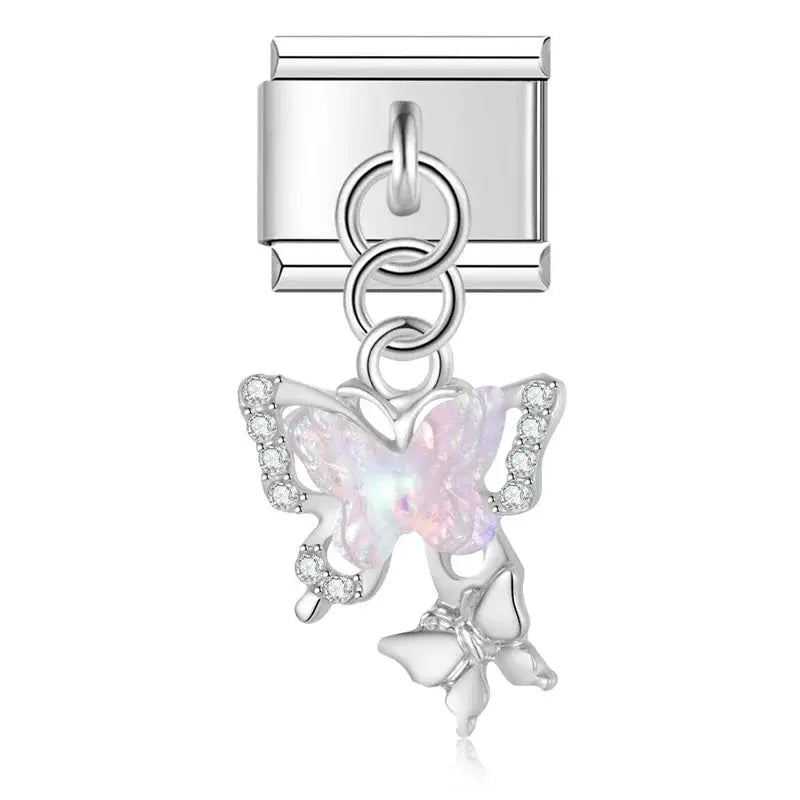 Pendentif Double Papillon Charmsy