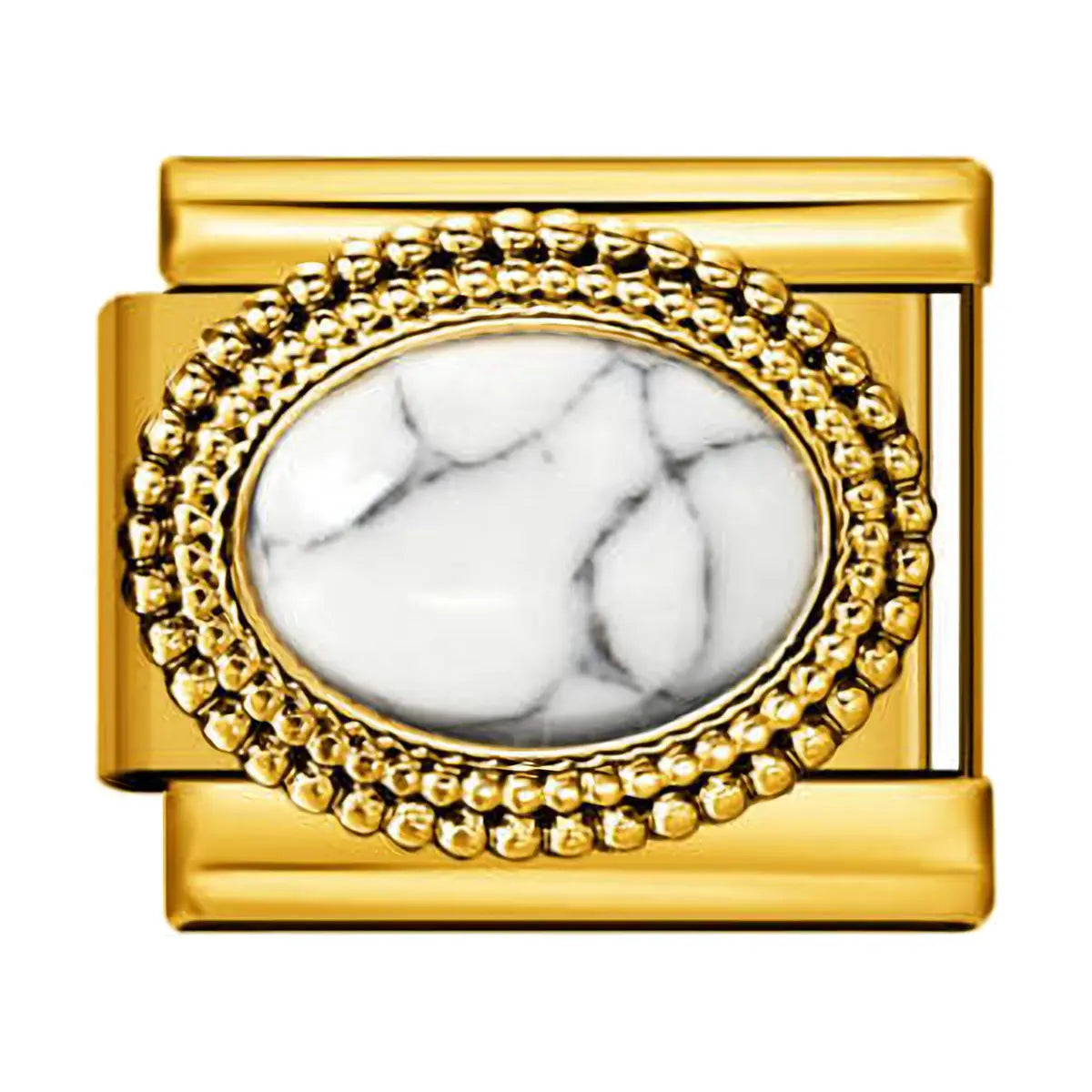 Charm italien Pierre Marbre Blanc — Charmsy