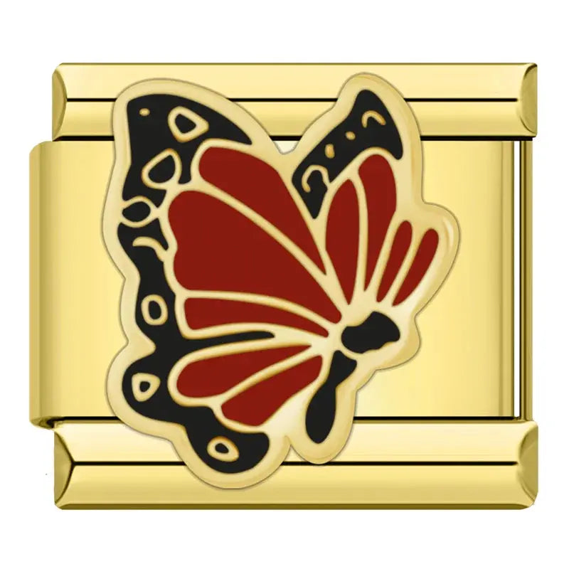 Papillon rouge Charmsy