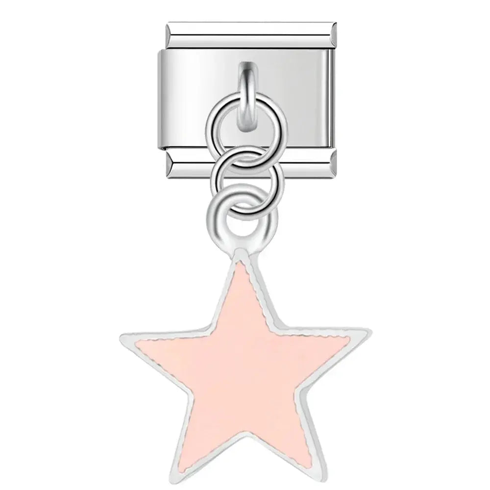 Pendentif Étoile Rose Charmsy
