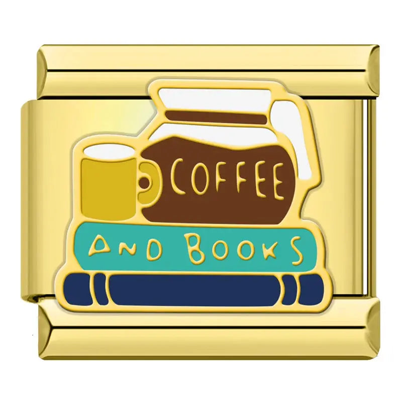 Coffee And Books Charmsy