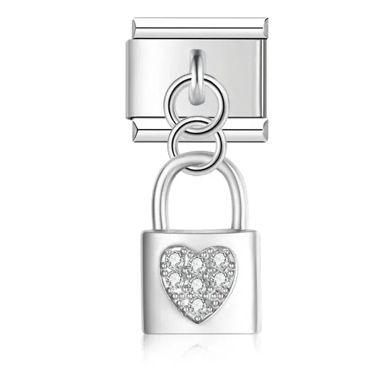 Pendentif Cadenas Cœur Charmsy