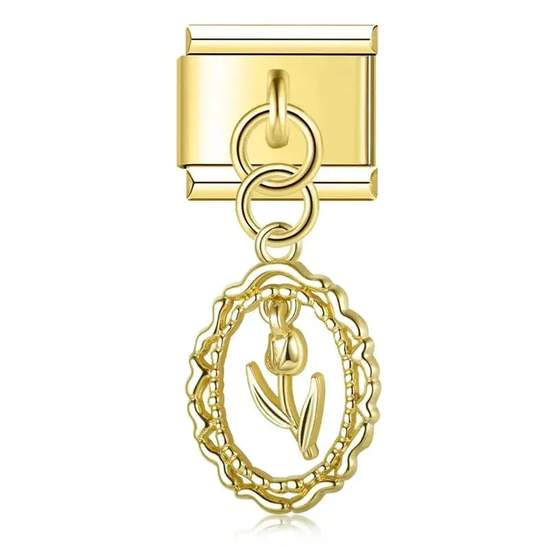 Pendentif Rose Eternel Charmsy