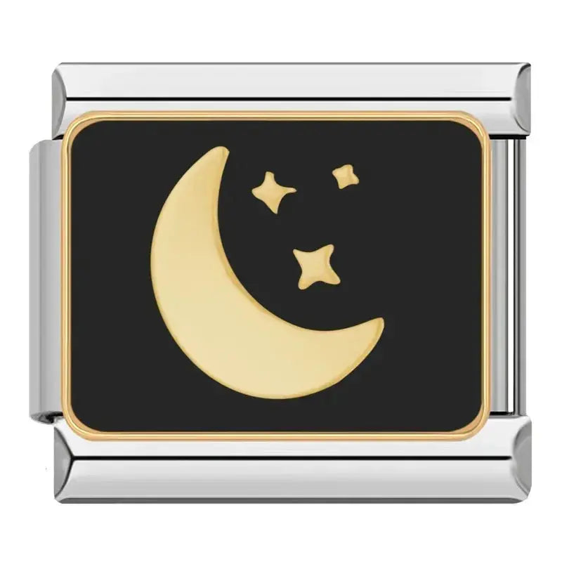 Lune Fond Noir Charmsy