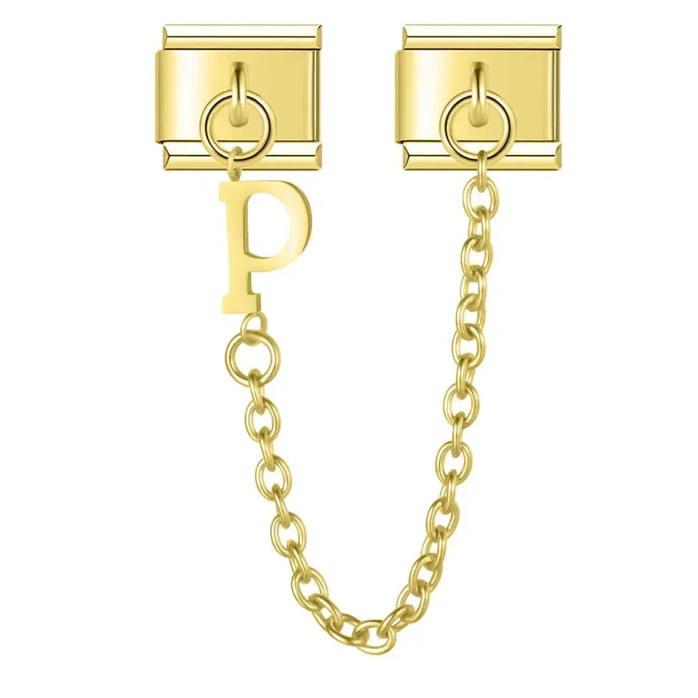 Chaîne Lettre Dorées Charmsy