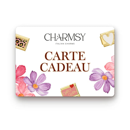 Carte cadeau Charmsy pour bracelet charms italien