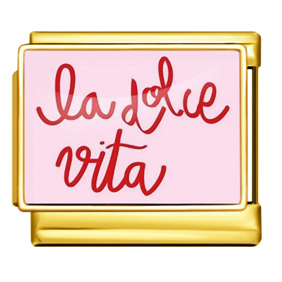 Charm italien La Dolce Vita pour bracelet - Charmsy