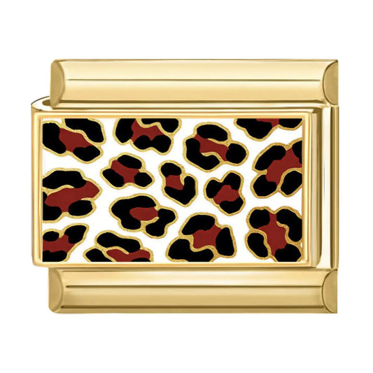 Charm italien Léopard Rouge — Charmsy