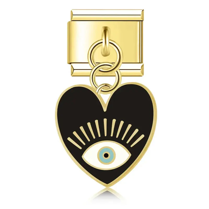 Pendentif Cœur Œil Protecteur Charmsy