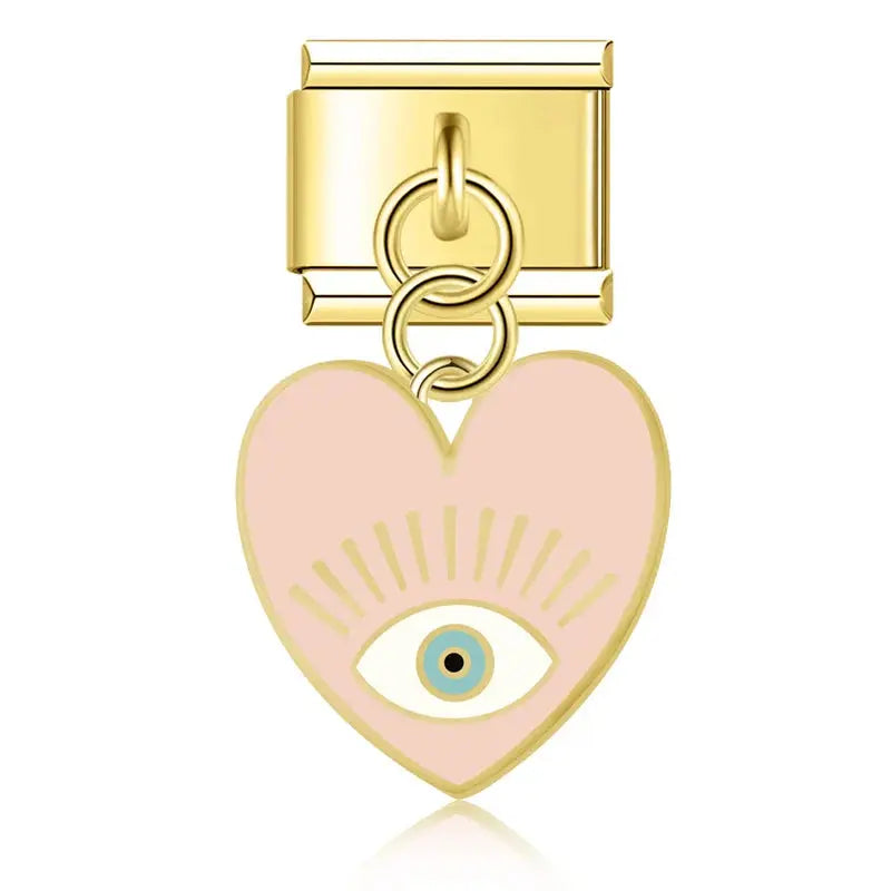 Pendentif Cœur Œil Protecteur Charmsy