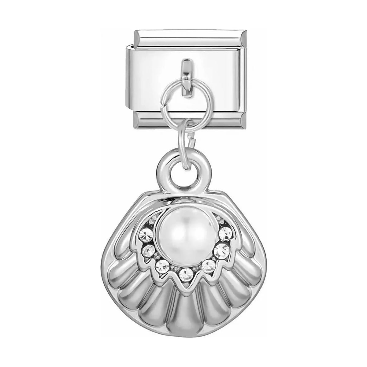 Charm italien Pendentif Coquillage Nacré — Charmsy
