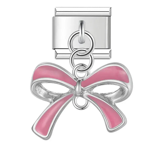 Pendentif Nœud Argent Charmsy